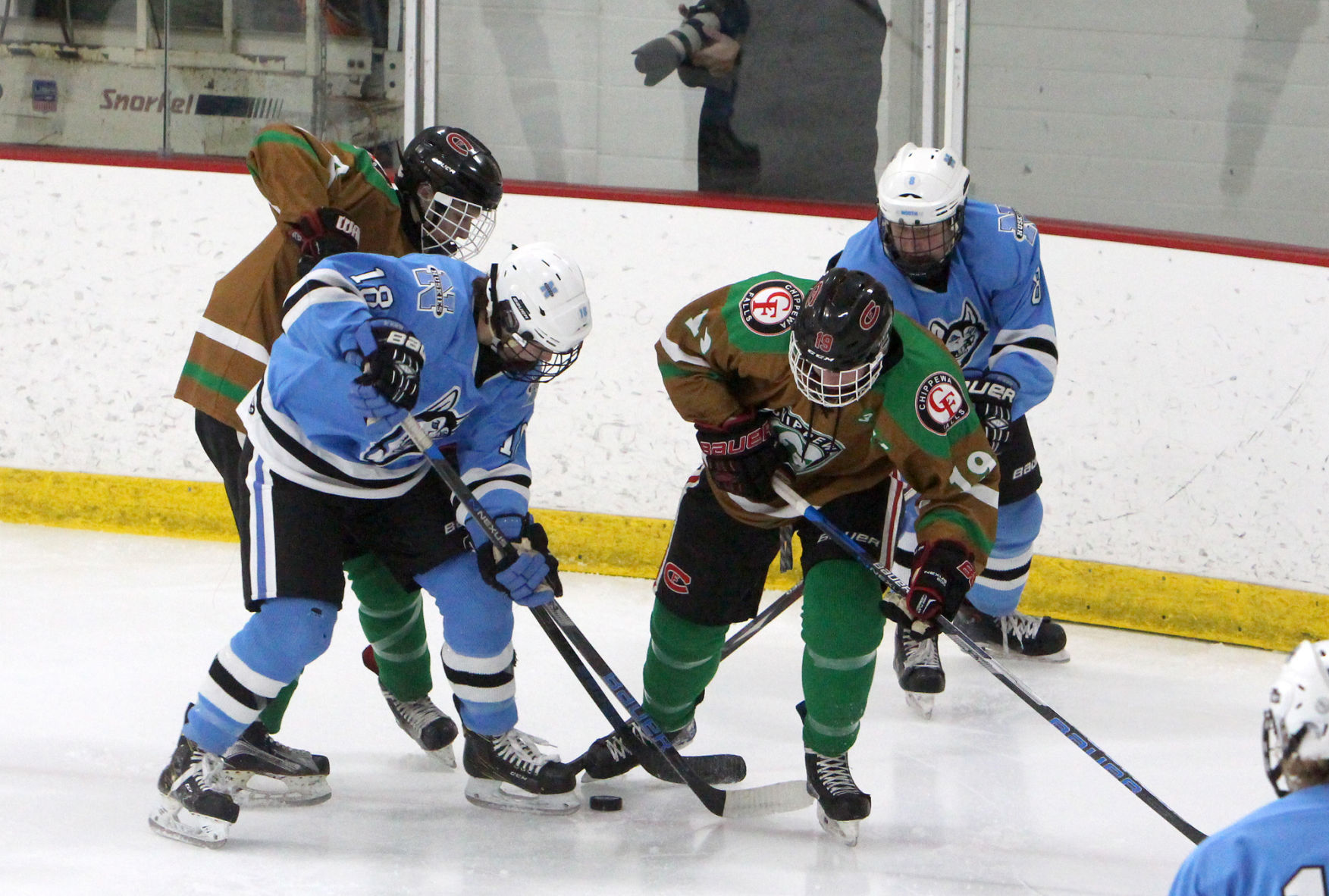 Eau Claire North at Chi-Hi boys hockey 1-8-19